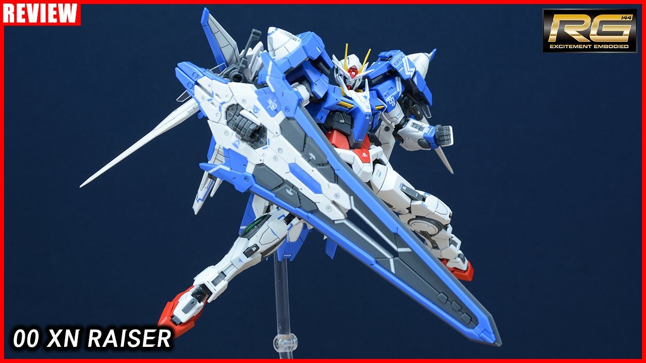 MG도 그랬는데 RG도 스탠드 올리기 참 어렵네... 하지만 해답을 찾을 것이다 - RG 1/144 더블오 잔 라이저 [REVIEW] (EN, JP, ZH-CHT, KR Sub)