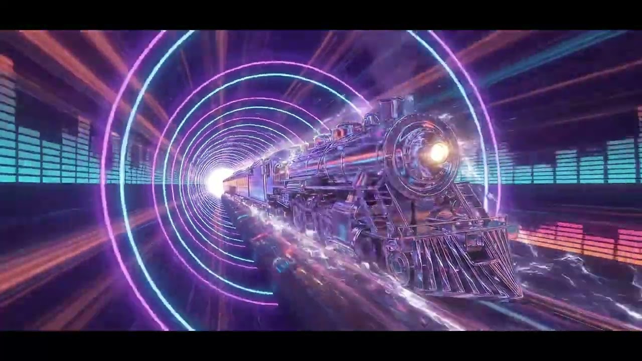 🌌 Neon Phantom - One Way Ticket (Official Music Video) | Nu-Disco & Pop