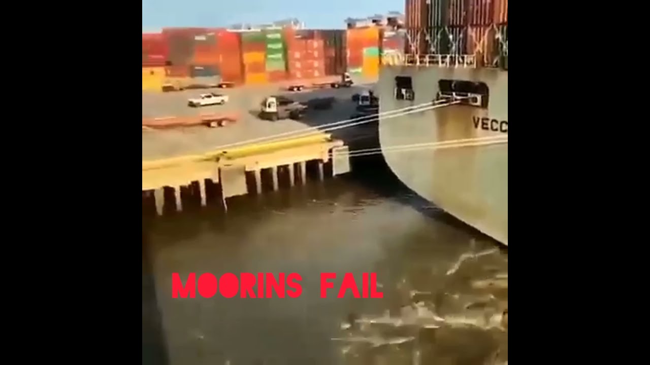 Mooring Rope Fail ➰🚢☠️☠️