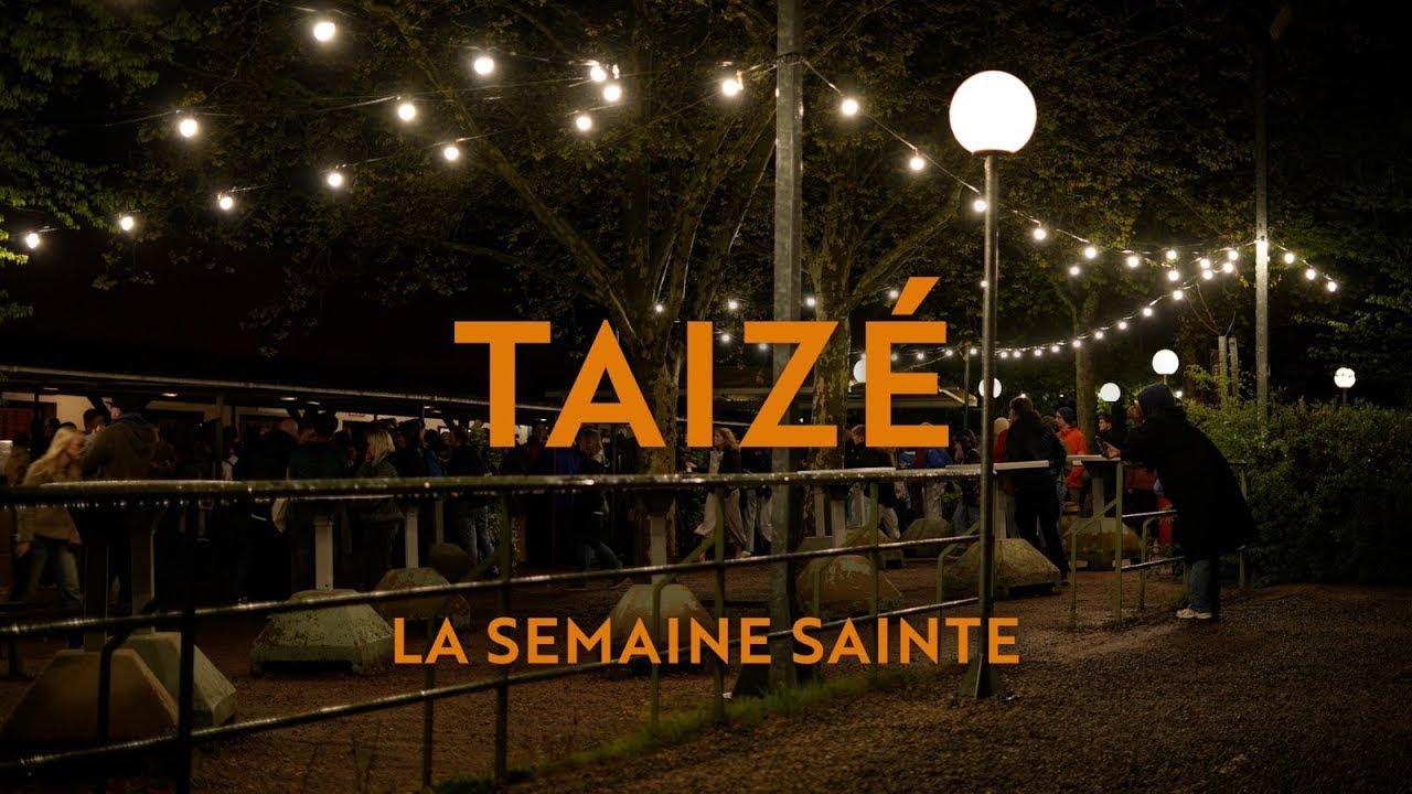 Immersion dans la semaine de pâques des jeunes de la région parisienne à Taizé