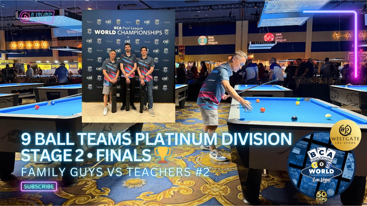 2026 BCAPL World Championships: 9 Ball Teams Platinum Finals