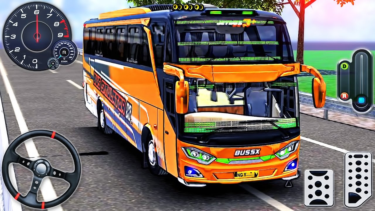 Crazy Bus Racing Driver 3D - IDBS Bus Simulator X - Multiplayer - Android GamePlay