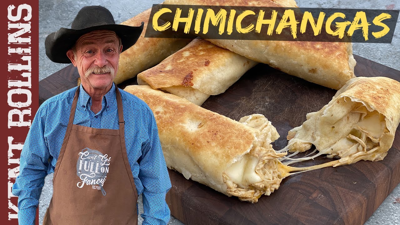 Чимичанги с курицей и зеленым чили | Лучшие домашние чимичанги