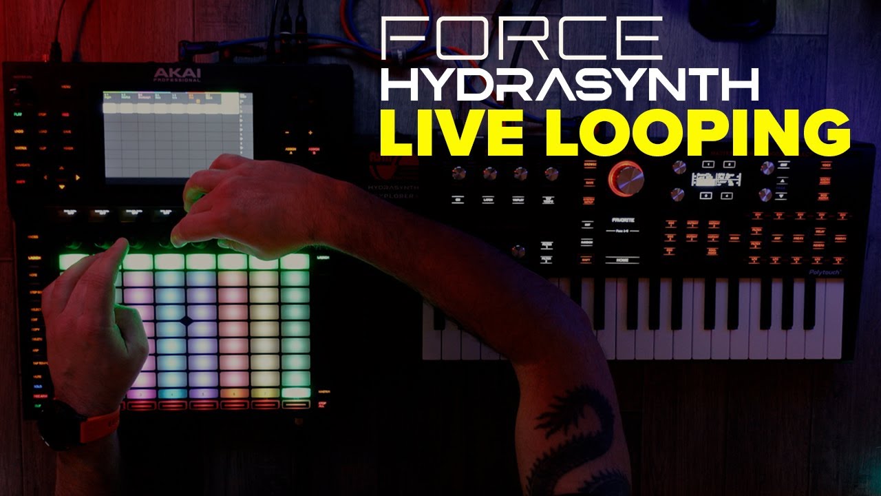 Akai Force Performance: Live Looping With The ASM Hydrasynth Explorer