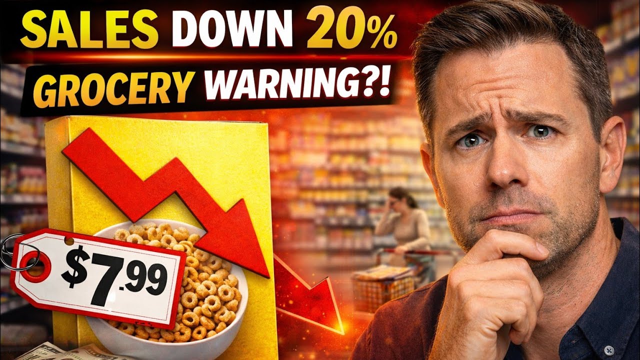 Why Even Cheerios Sales Are Falling — A Warning About the Economy 🥣📉