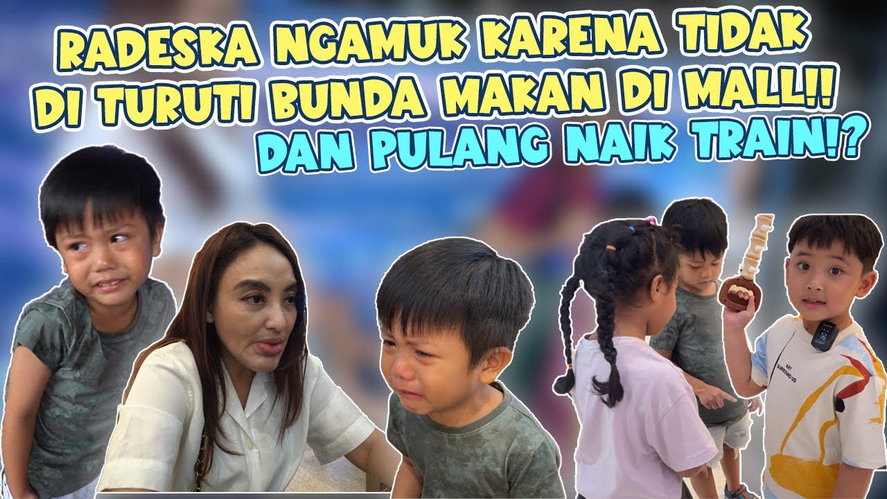 RADESKA TANTRUM DI STASIUN ???!!