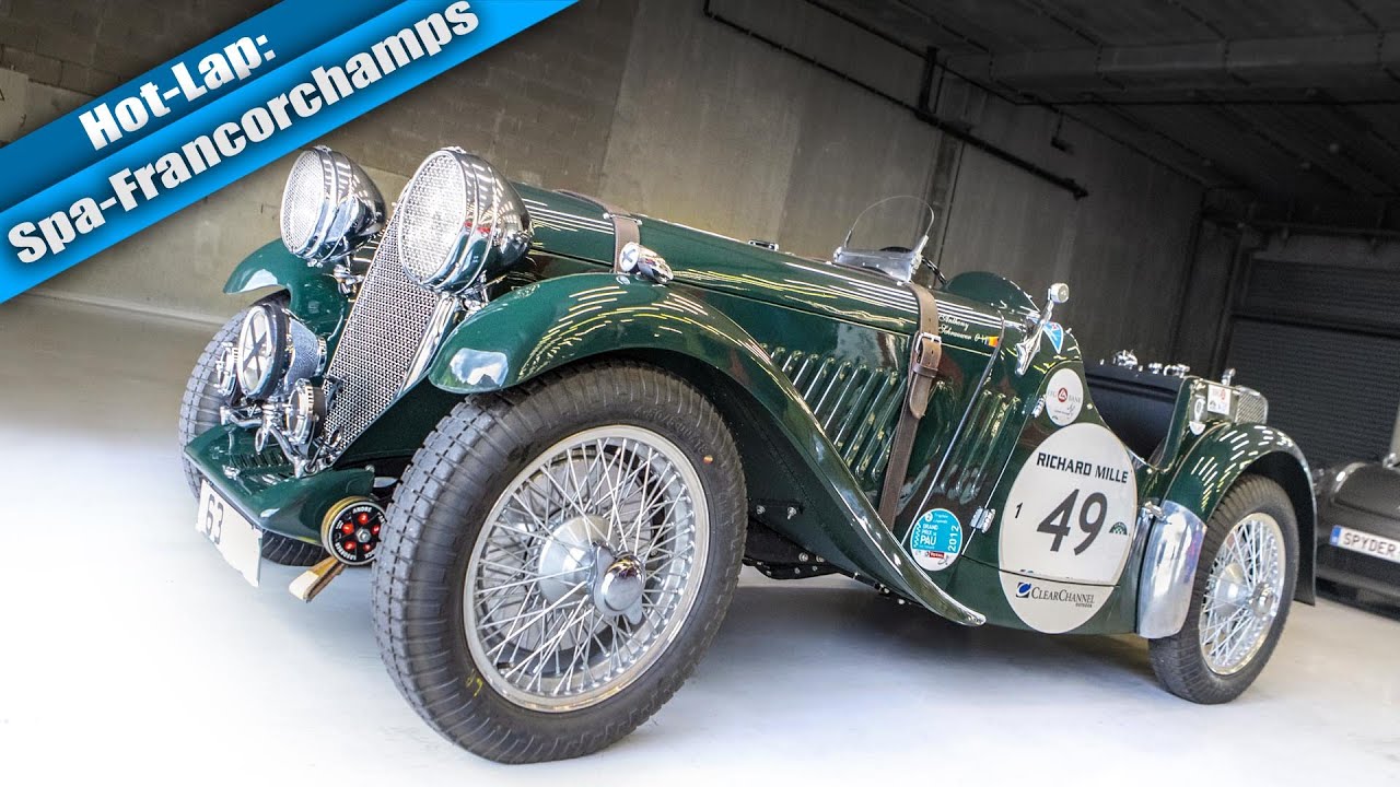 RAW Sound - 1934 Singer Le Mans Hot Lap! // RSRSpa Spotlight 16