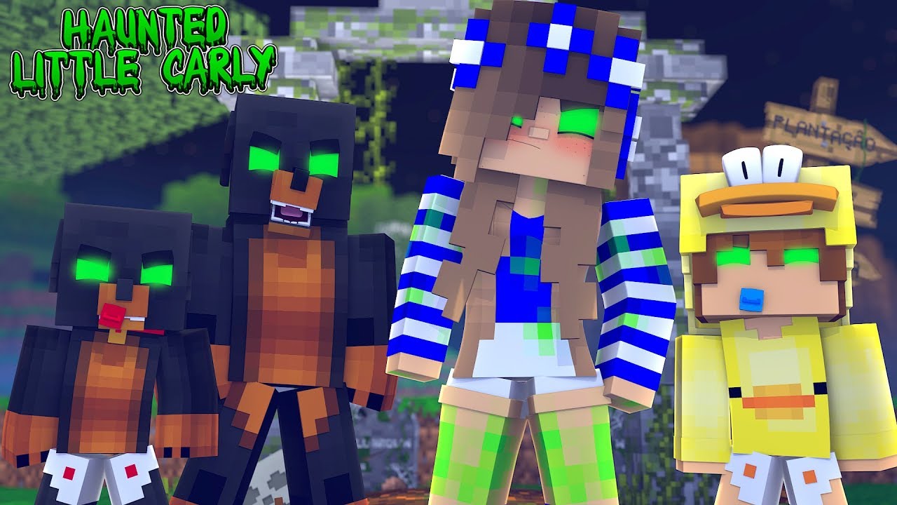 Minecraft THE HAUNTED ONES - LITTLE CARLY JOINS OUR HAUNTED TEAM!! WHO IS NEXT??