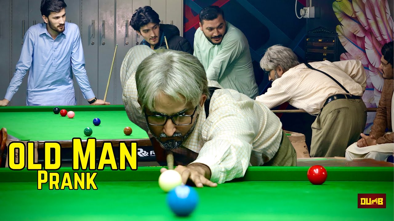 Old Man Playing Snooker | PRANK | Dumb TV