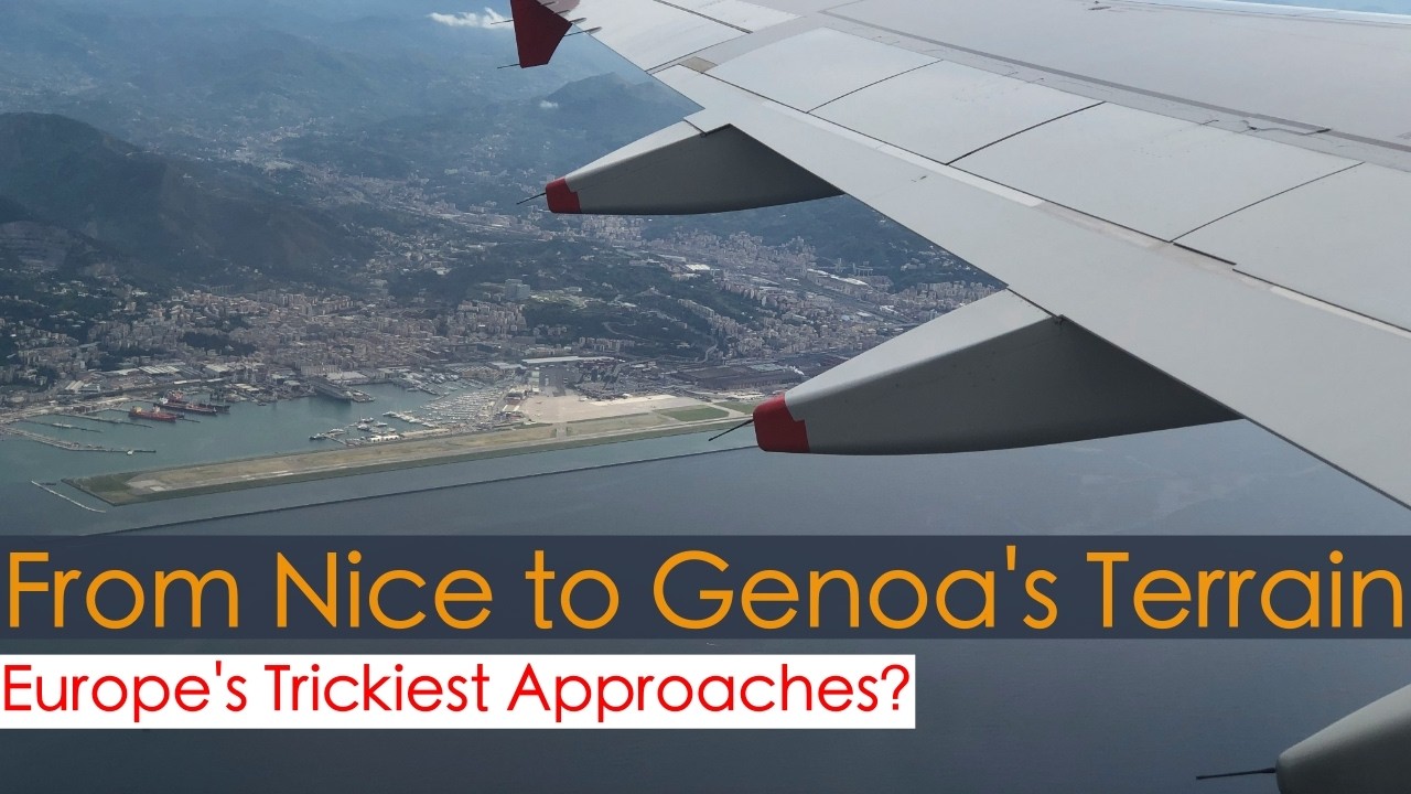 From Nice to Genoa: High Terrain, Crosswinds & Zero Margin for Error | 737 MAX into Genoa (LIMJ)