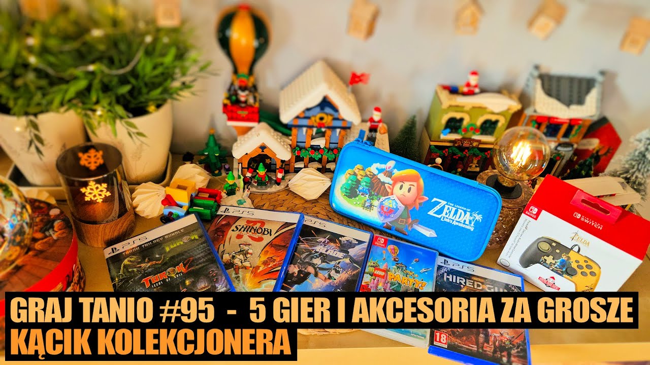 Kącik Kolekcjonera (GRAJ TANIO #95) - Lego Party, Shinobi, Stellar Blade, pad i pokrowiec za grosze