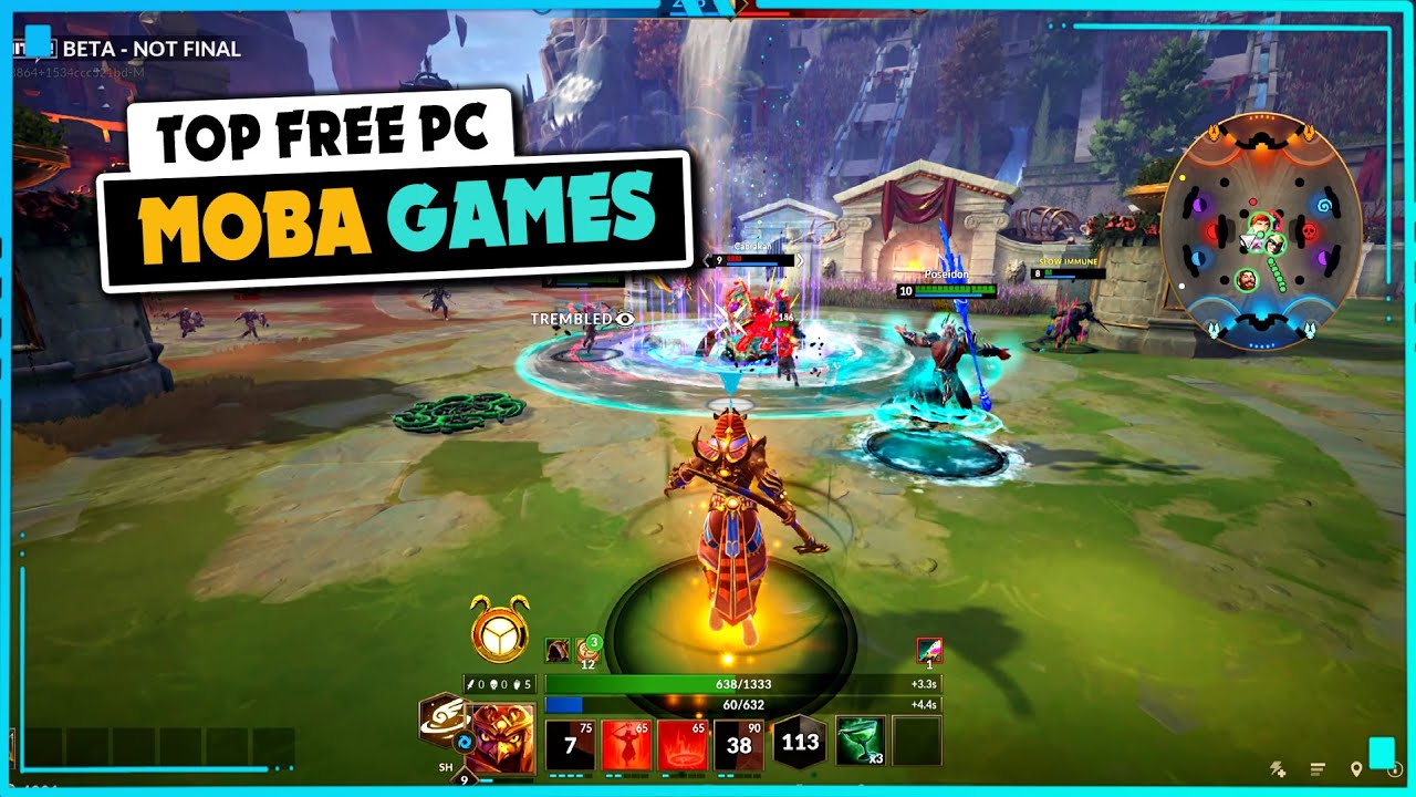 8 БЕСПЛАТНЫХ игр жанра MOBA для ПК, в которые вы ОБЯЗАТЕЛЬНО должны сыграть в 2025 году 🔥