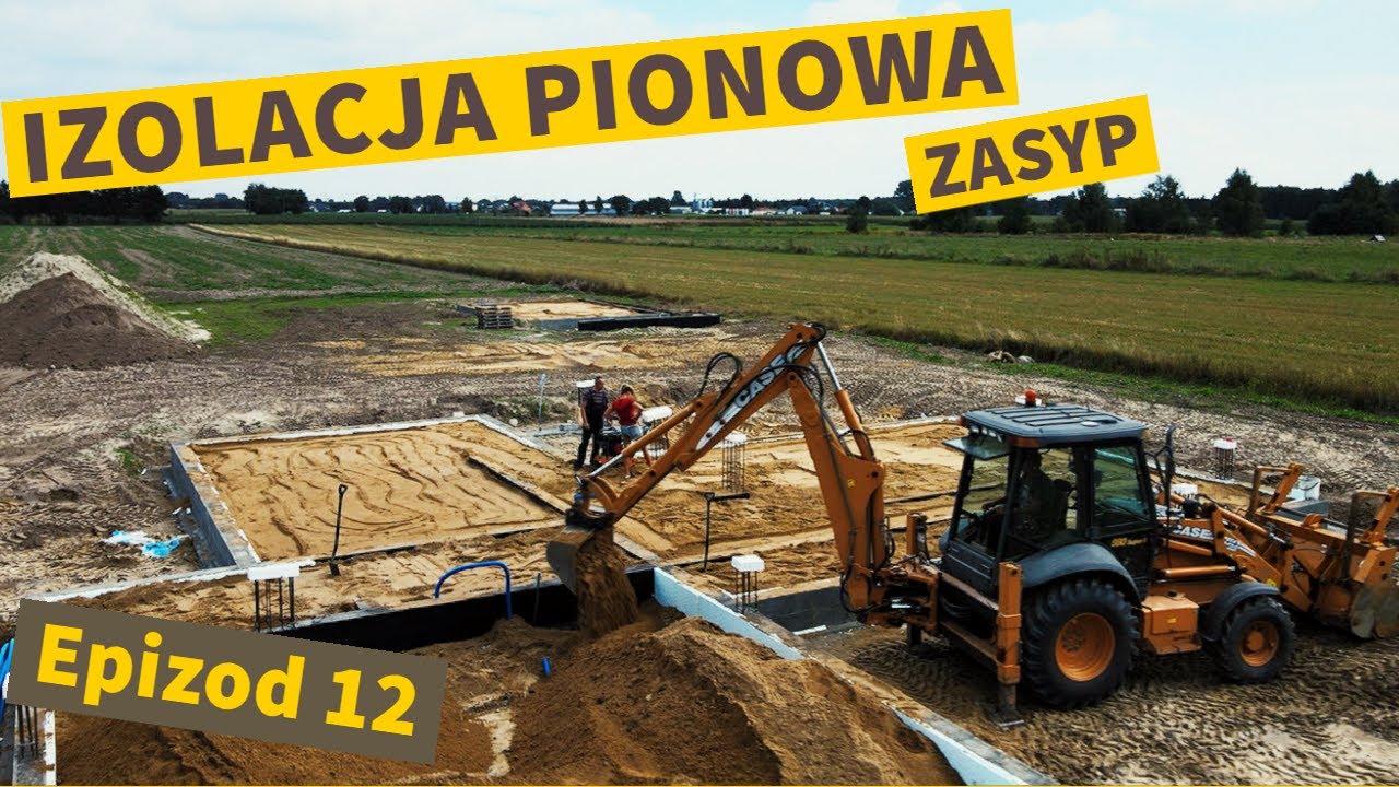 Izolacja Pionowa  | Zasyp |  TEST Przecinarki do Styropianu | Epizod 12 | Budowa Domu Systemem Gosp.