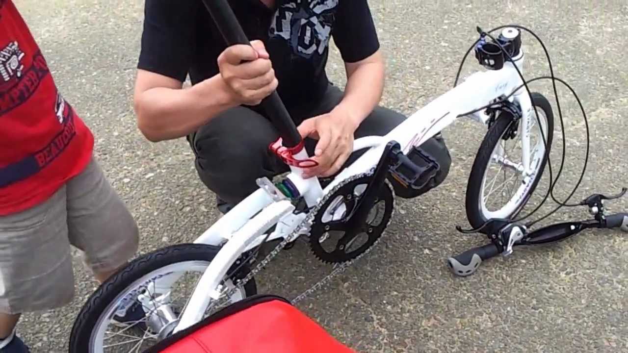 世界一小さくなる自転車CARACLE