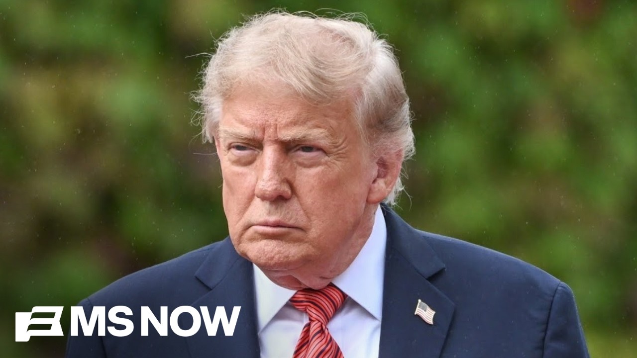 BREAKING: MS NOW denied access to the White House after Trump calls for ban on some media orgs