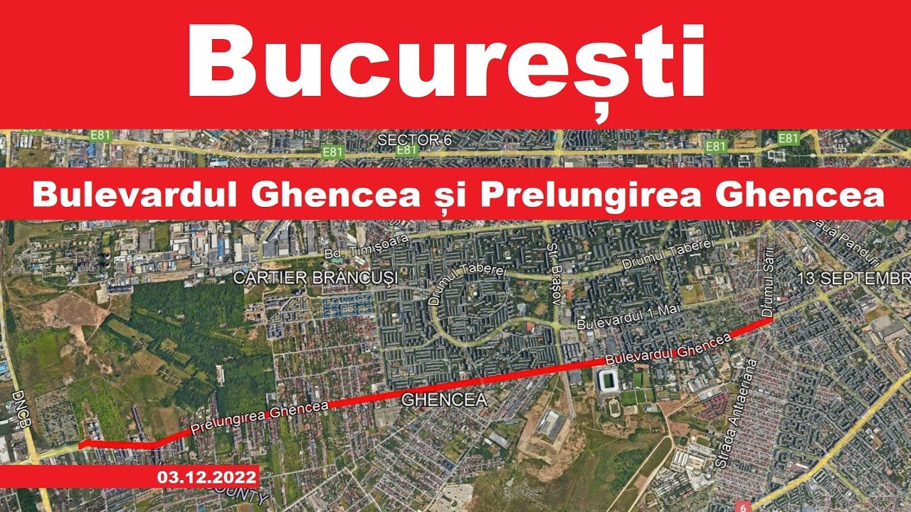 Bucuresti | Bulevardul Ghencea si Prelungirea Ghencea | 03.12.2022