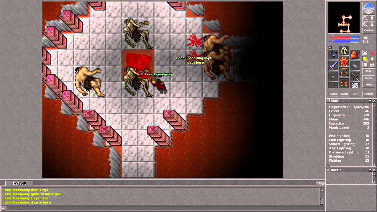 Tibia [7.3] Cyclopolis Walkthrough