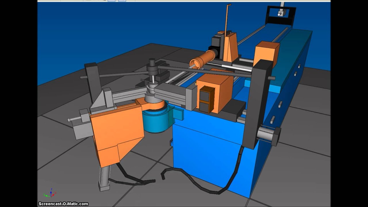 CNC Tube & Pipe bender simulation software
