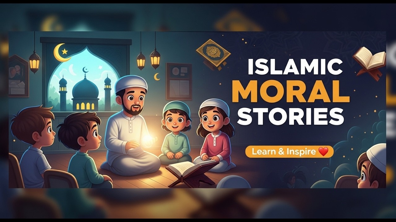 Islamic Moral Stories for Kids | Learn & Inspire 🌙