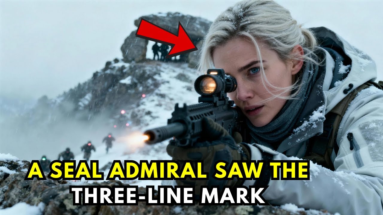 Just a Contractor in the Snow — Until a SEAL Admiral Saw the Three-Line Mark