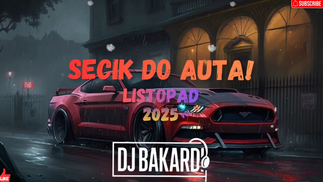 😛 SECIK DO AUTA | VOL. 13 | LISTOPAD 2025 😛 | DJ BAKARDI | #secik #najlepsze #muzyka