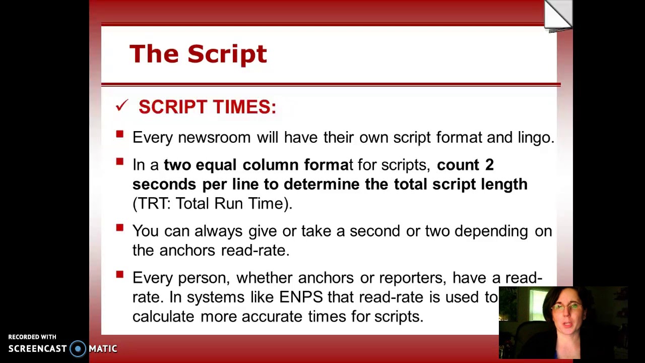 Broadcast Script Basics