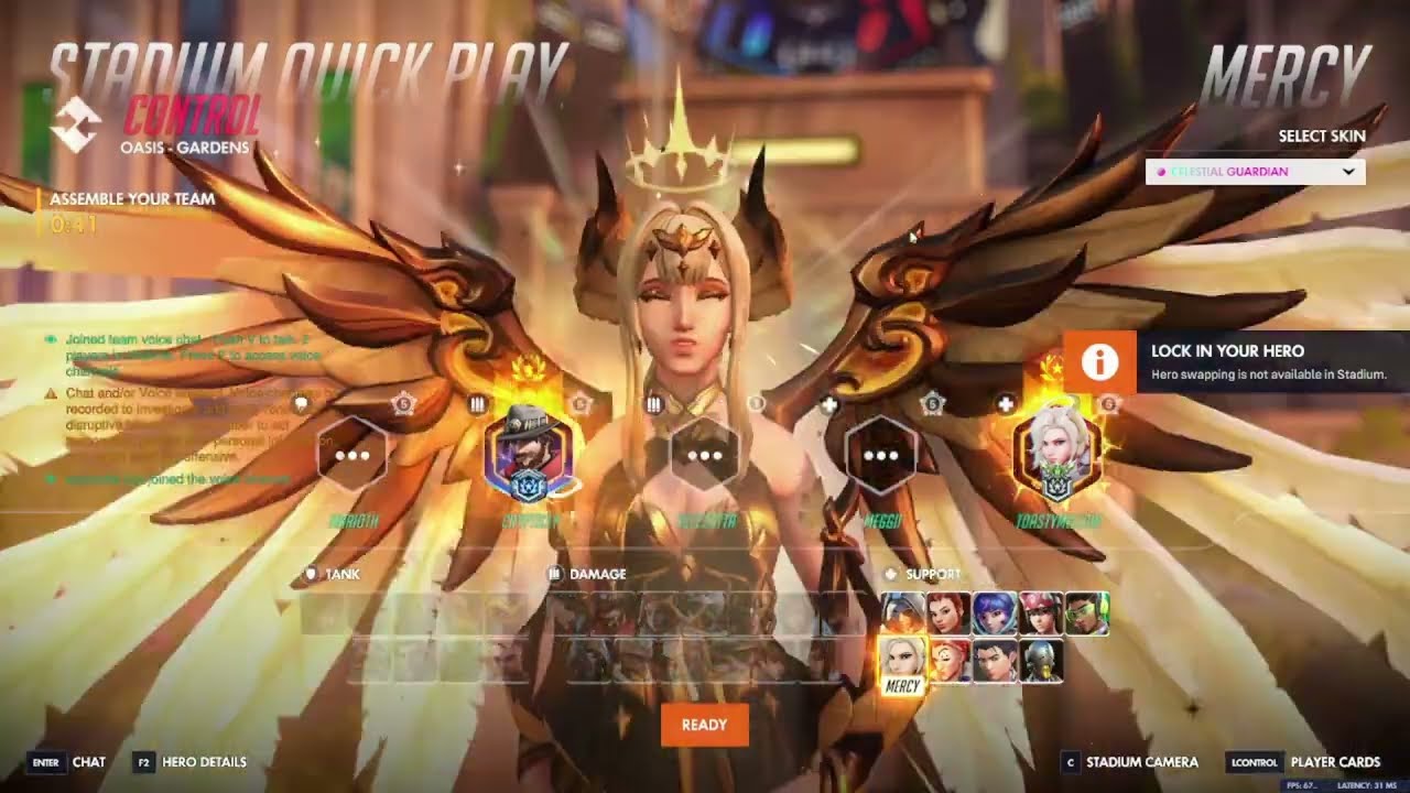 Mercy stadium quickplay solo