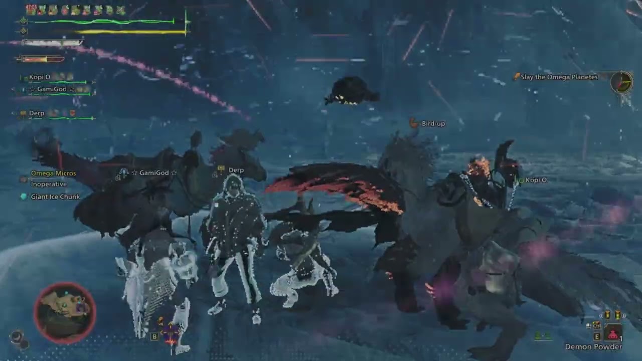 Monster Hunter Wilds: Chainsaw Man Cosplayers vs Omega Planetes (Savage) Pt 2