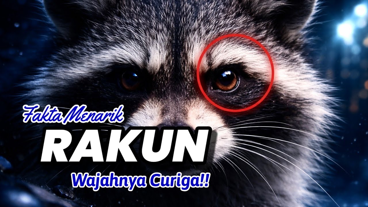 FAKTA MENARIK RAKUN, PUNYA FAKTA UNIK MENGEJUTKAN, KENAPA TERLIHAT SEPERTI PENCURI PROFESIONAL