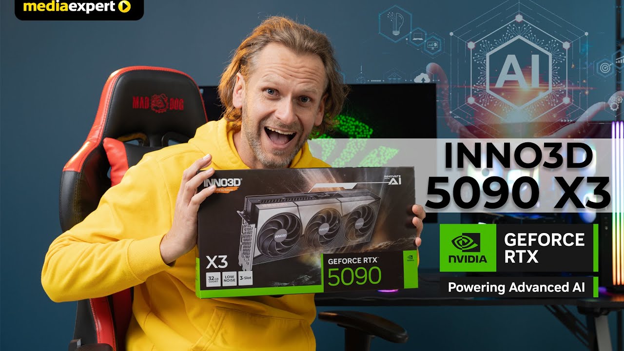 Karta graficzna INNO3D GeForce RTX 5090 X3 | Recenzja