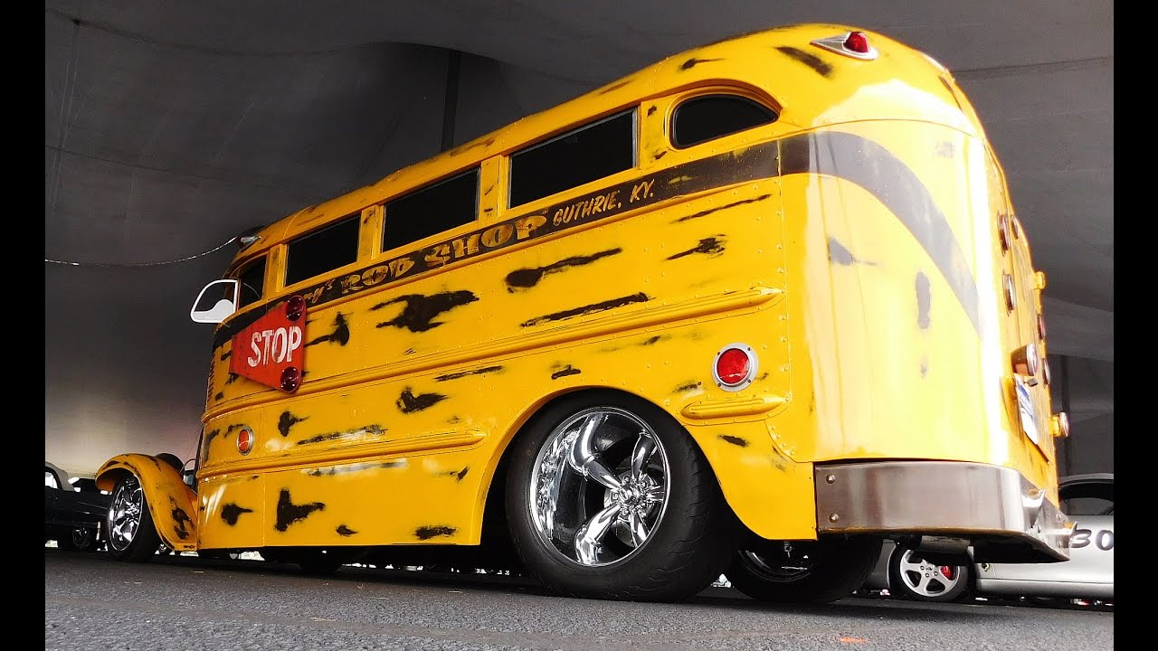 Hot Rod School Bus 2016 Auctions America Auburn Fall Collector Car Weekend