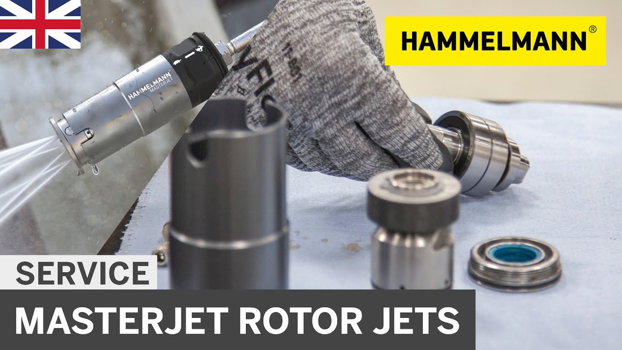 MASTERJET rotor jet / Service and maintenance