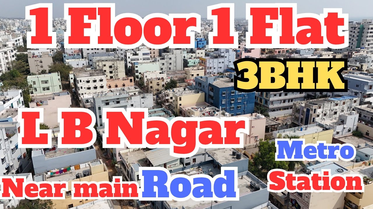 3BHK flat in Chenthalkunta LB Nagar, Hyderabad (North face available Suryakiran 98662 91243