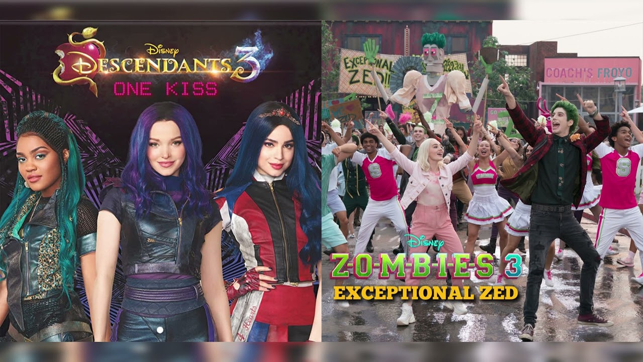One Kiss/Exceptional Zed (Mashup) - ZOMBIES 3 - Descendants 3