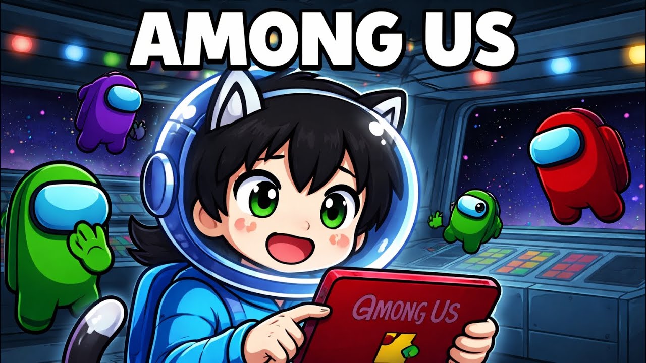 Primeira jogatina da among us no canal