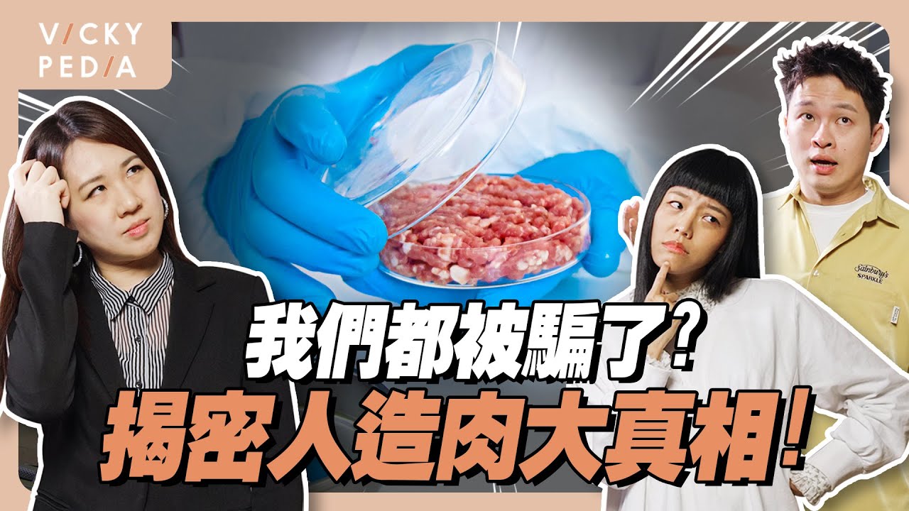 人造肉真的比較健康嗎？人造肉到底是未來食物還是高價騙局？| ft.昇達&若綺【維琪百科 Vickypedia】