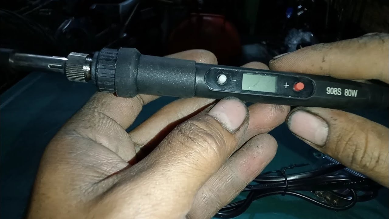 Review dan test Solder 908S 80W Digital
