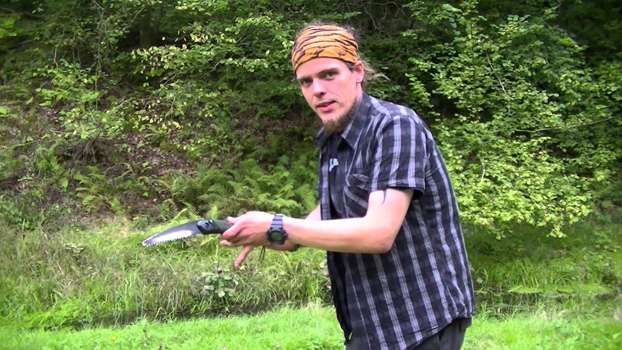 Bushcraft-Basics - Folge2 - Sicheres arbeiten mit Säge und Beil