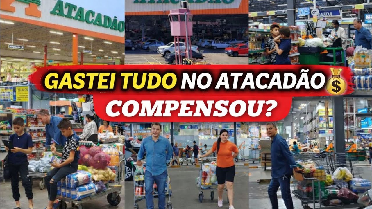 Última Compra Do Ano No Atacadão Ofertas/Promoções/Compensa?+Almoço Caseiro Completo Pra Vender