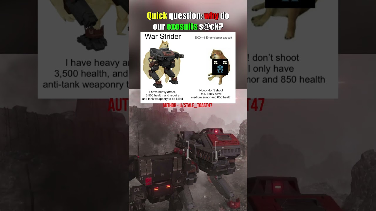 AUTOMATON MECH VS EXOSUIT IN A NUTSHELL..