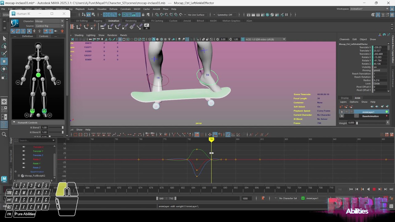 Live Motion Capture3 Maya