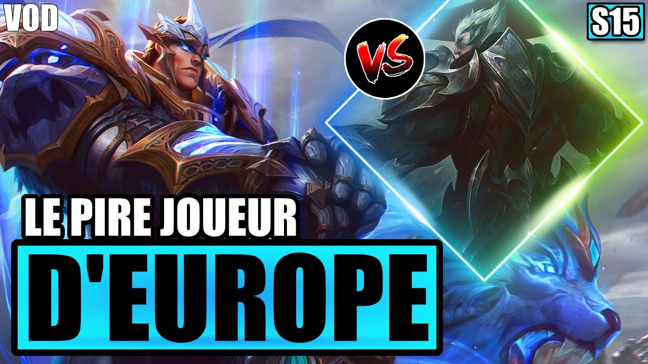 JE SUIS AVEC LE PIRE JOUEUR D'EUROPE - Garen vs Darius - Soloq Top Master | 15.15