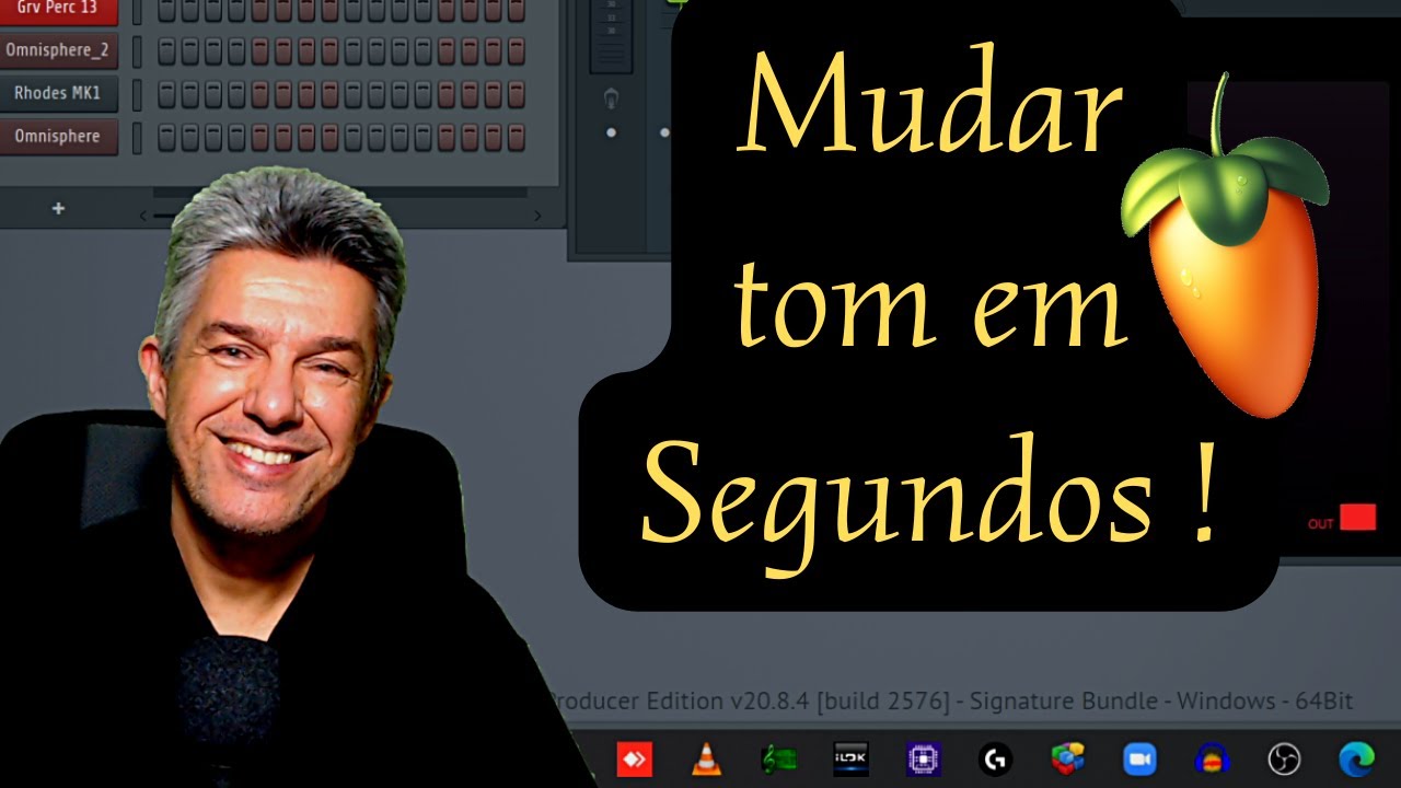 Fl Studio 21 Mudar o tom Método Correto