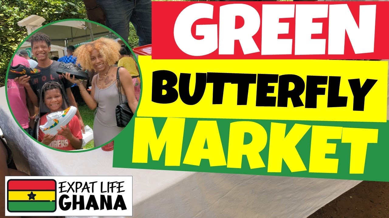 Green Butterfly Market (See Inside an African Farmers Market) Fun Things to Do in Accra