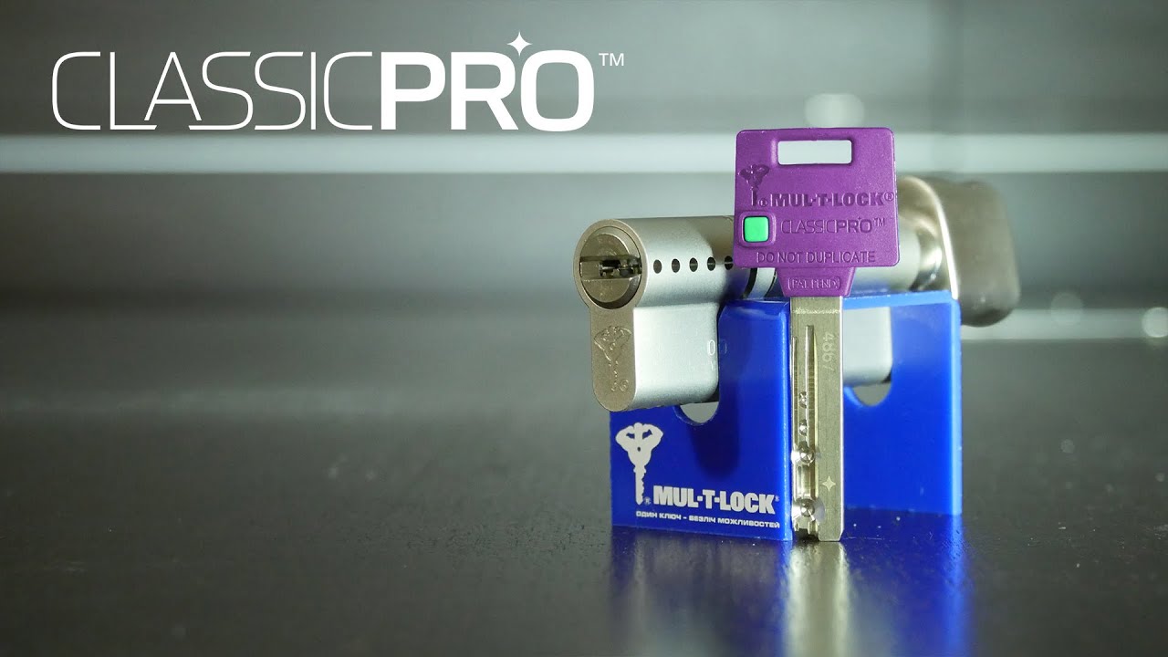 Циліндр MUL-T-LOCK ClassicPro Детальний огляд та Розпаковка