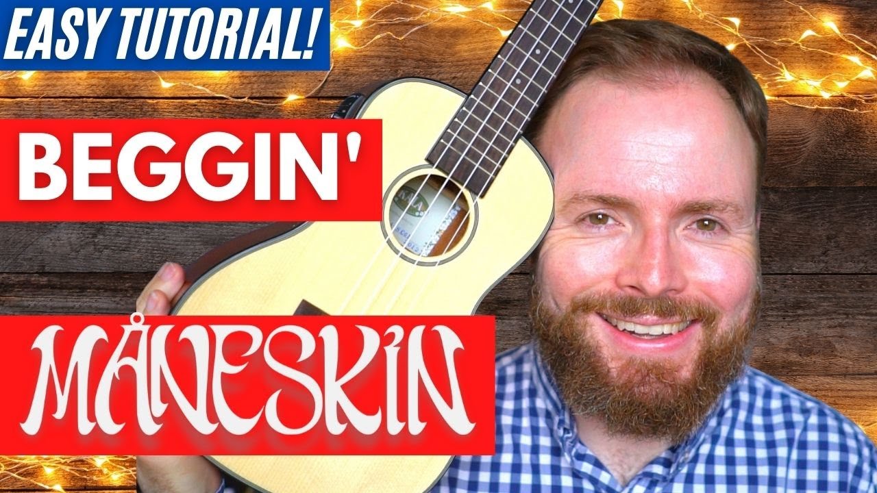 Beggin' - Maneskin - EASY UKULELE TUTORIAL