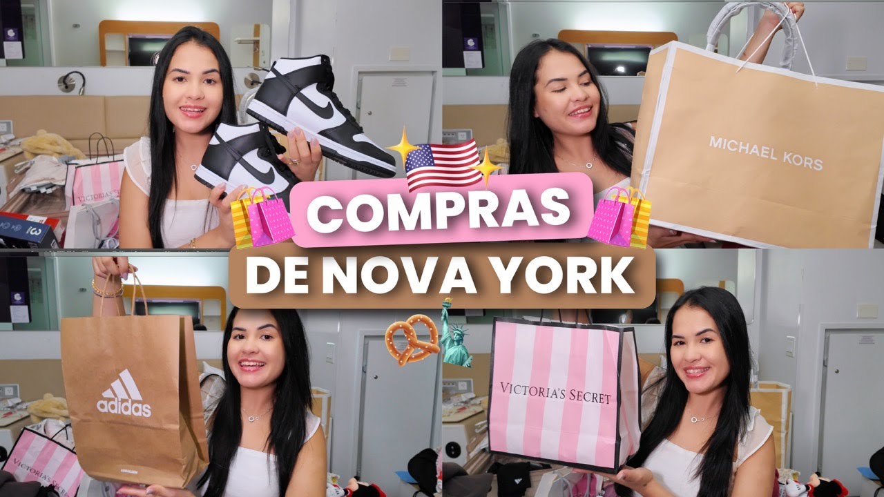 COMPRAS EM NOVA YORK: Michael Kors, Nike, Marshalls, TJ Maxx, Outlet, 💸🗽