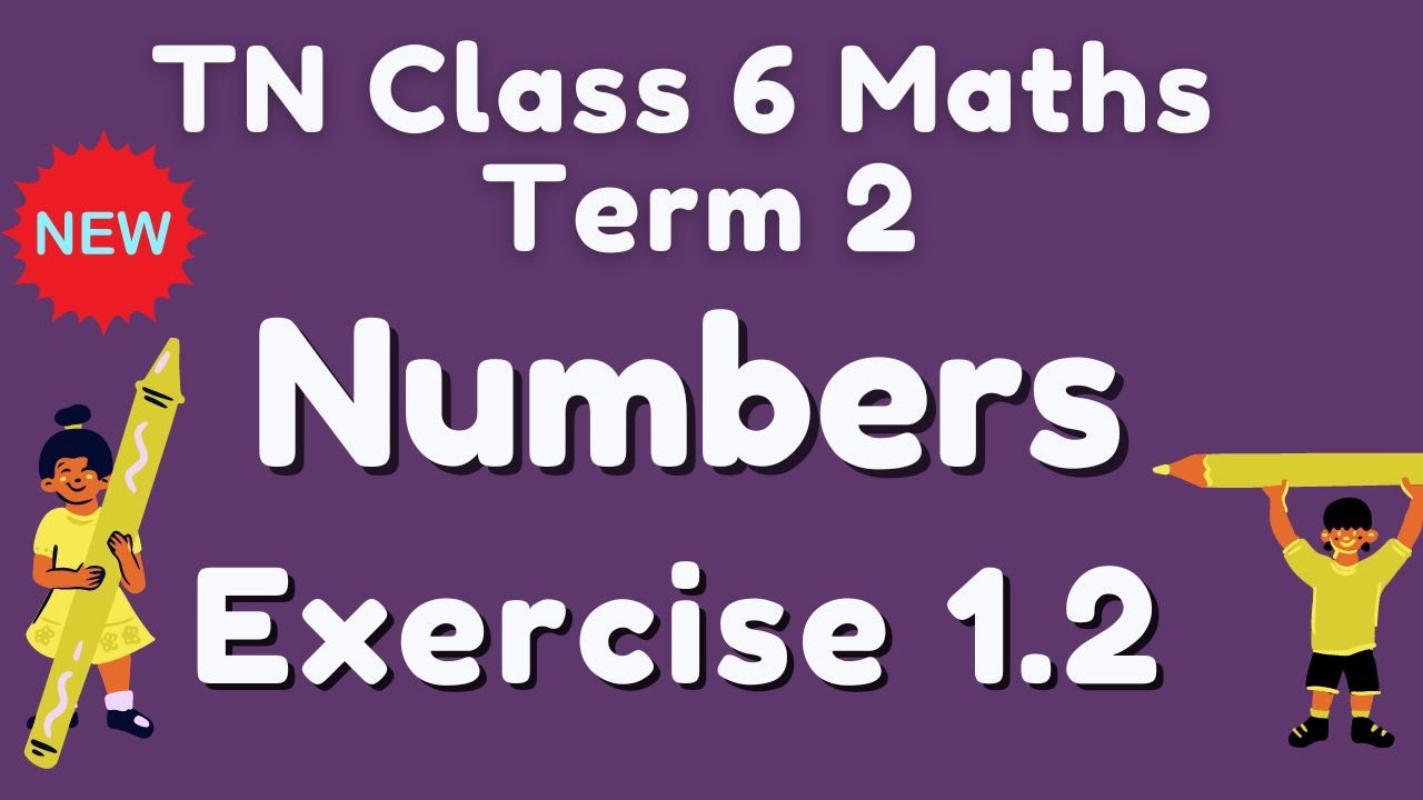 TN Class 6 Term 2 Exercise 1.2 Full Numbers AlexMaths