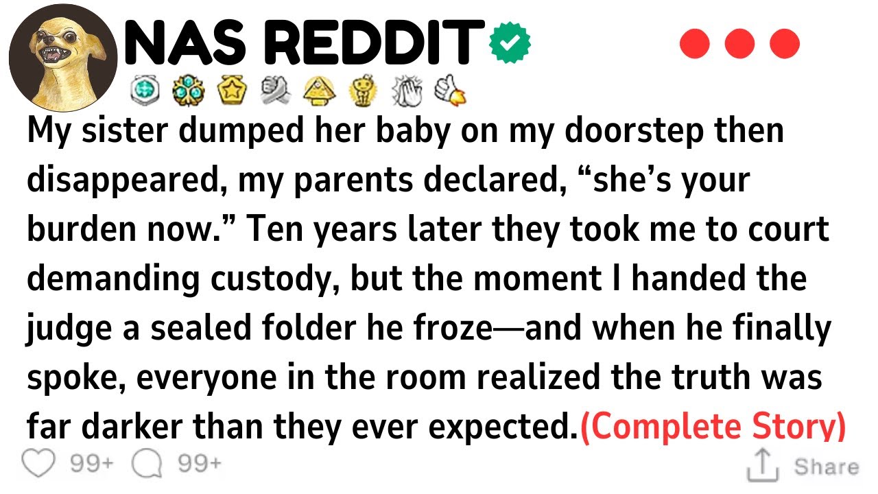 [FULL STORY ] My sister dumped her baby on my doorstep then disappeared, my parents ...!