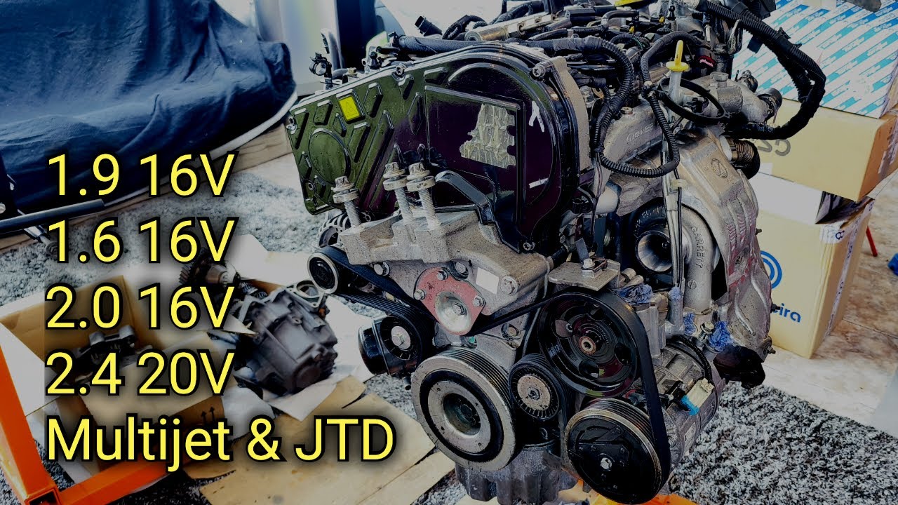 Full Engine Repair and Assembly MutiJet JTD 1.9 2.4 1.6 2.0 Block Pistons Heads Turbo Timing etc